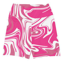 SORTYGO - Raspberry Swirls Women Yoga Short in