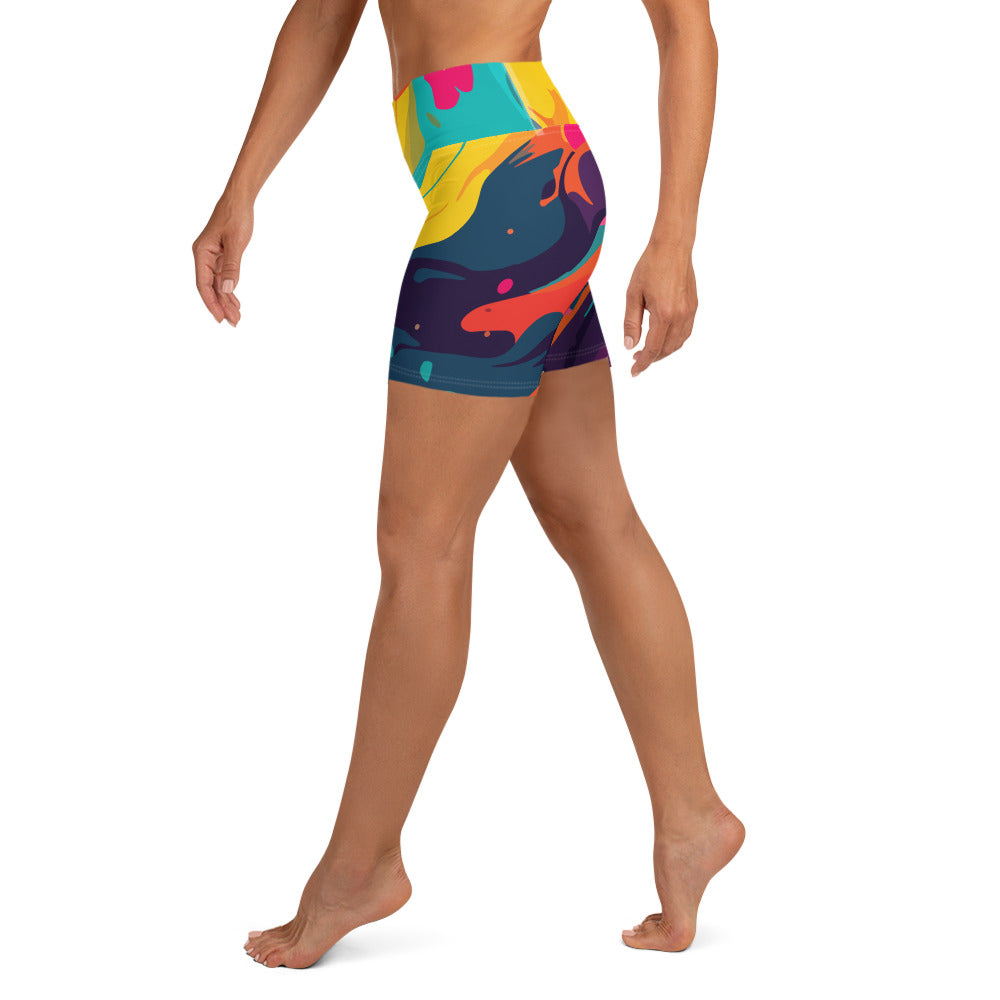 SORTYGO - Dreamy Hues Women Yoga Short in