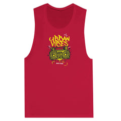 SORTYGO - Urban Vibes Women Muscle Tank in Red