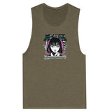 SORTYGO - Ignorance Women Muscle Tank in Heather Olive