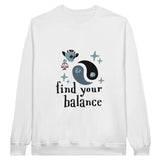 SORTYGO - Find Your Balance Men Sweatshirt in White
