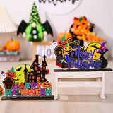 SORTYGO - Colorful Halloween Sign Ornaments in