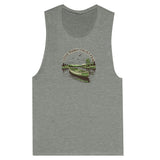 SORTYGO - Trust Few Women Muscle Tank in Athletic Heather