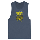 SORTYGO - Urban Vibes Women Muscle Tank in Heather Navy