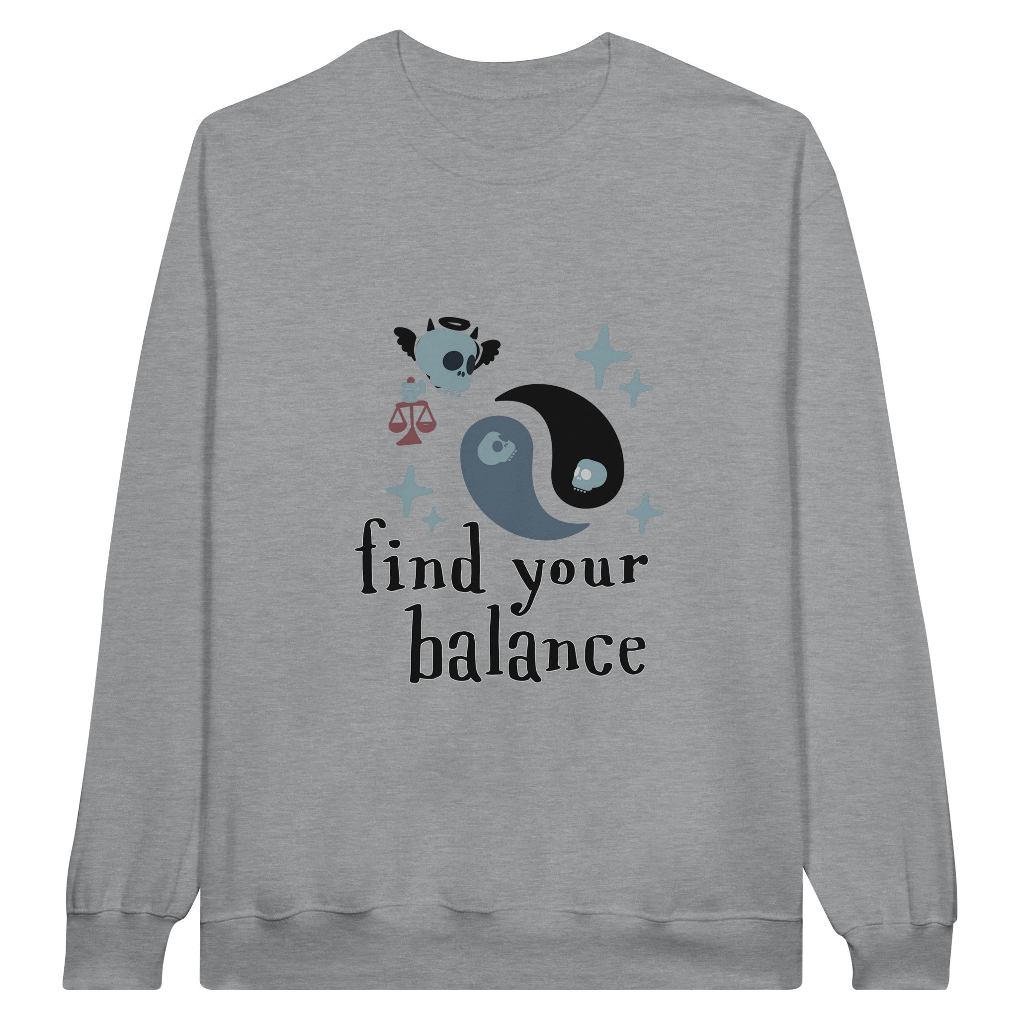 SORTYGO - Find Your Balance Men Sweatshirt in Sports Grey