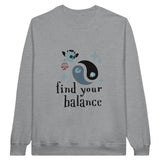 SORTYGO - Find Your Balance Men Sweatshirt in Sports Grey