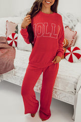 Jolly Ribbed Knit Lounge Set