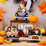 SORTYGO - Halloween Gnome Boo Ornaments Table Set in