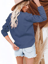 SORTYGO - Trendy V-Neck Long Sleeve Top in