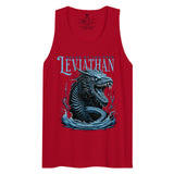 SORTYGO - Leviathan Men Premium Cotton Tank Top in Red