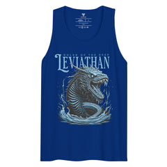 SORTYGO - Leviathan Men Premium Cotton Tank Top in Team Royal