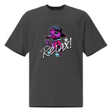 SORTYGO - Relax Women Oversized T-Shirt in Faded Black