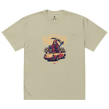 SORTYGO - Powerful Speed Men Oversized T-Shirt in Faded Eucalyptus