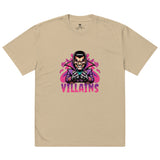 SORTYGO - Villains Men Oversized T-Shirt in Faded Khaki