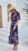 SummerBloom Floral Maxi Dress