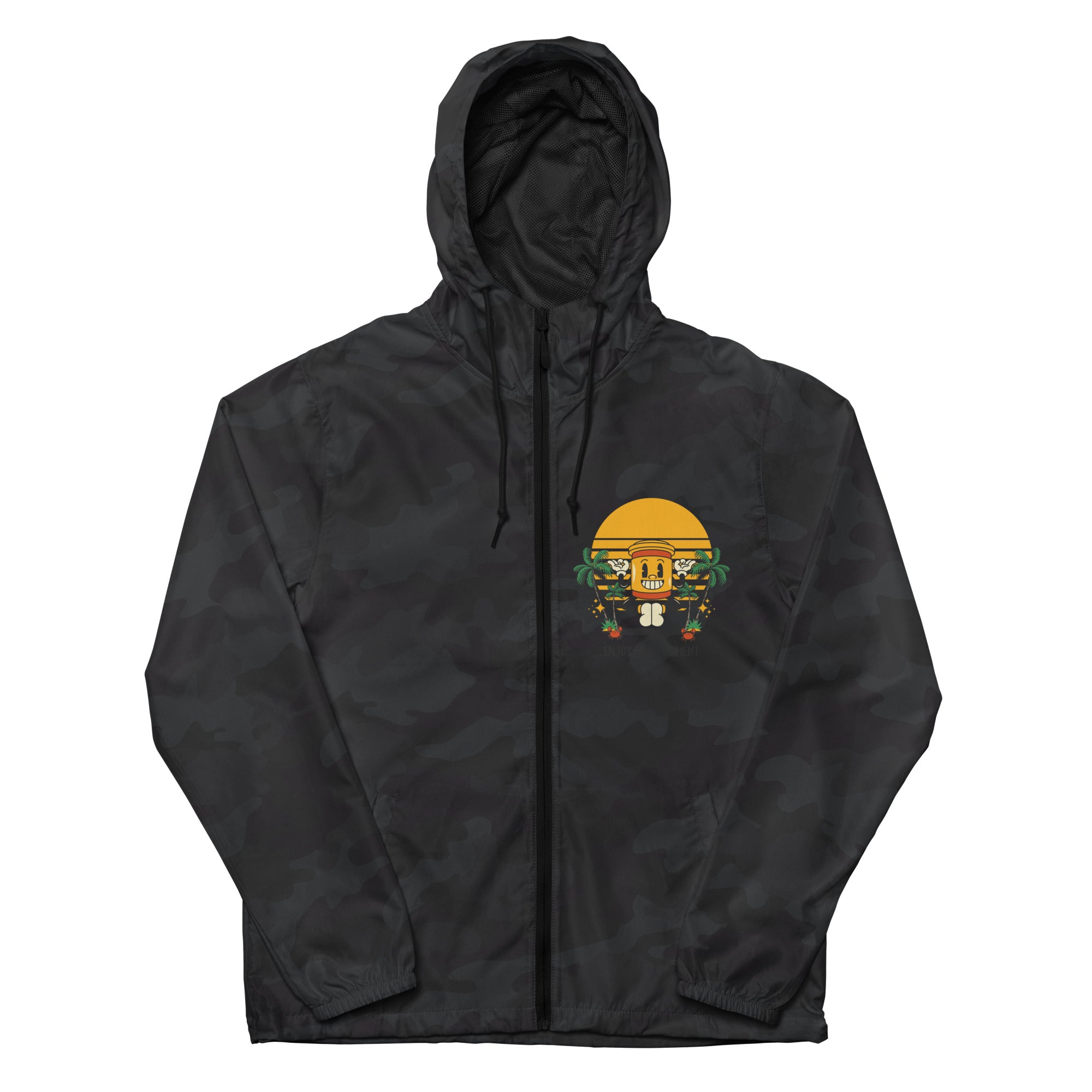 SORTYGO - Enjoy Men Zip Up Windbreaker in