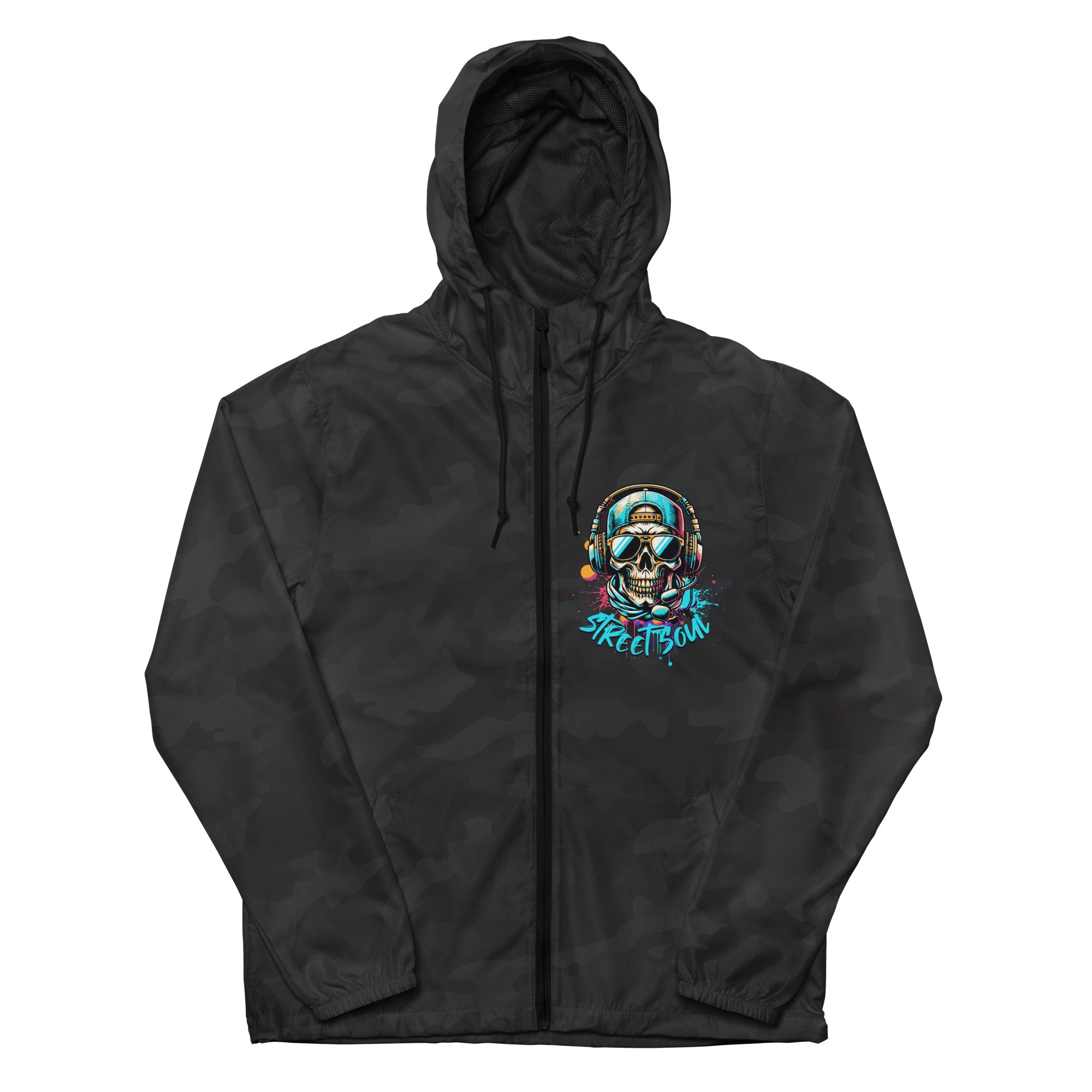 SORTYGO - Street Soul Men Zip Up Windbreaker in