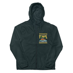 SORTYGO - Travel is Good Men Zip Up Windbreaker in