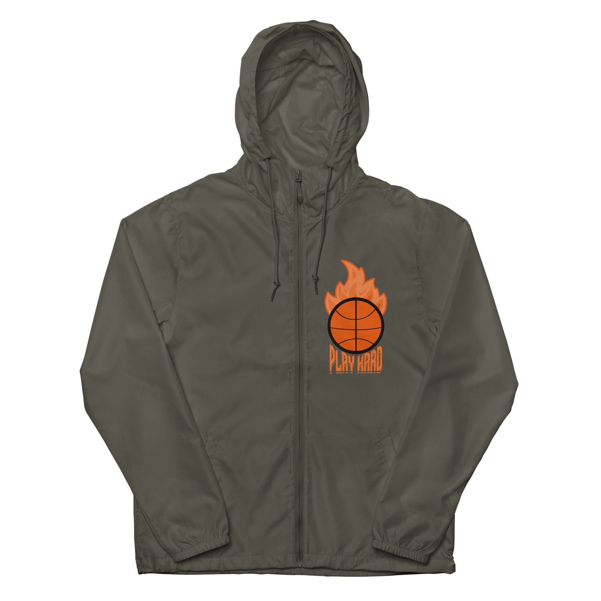 SORTYGO - Play Hard Men Zip Up Windbreaker in