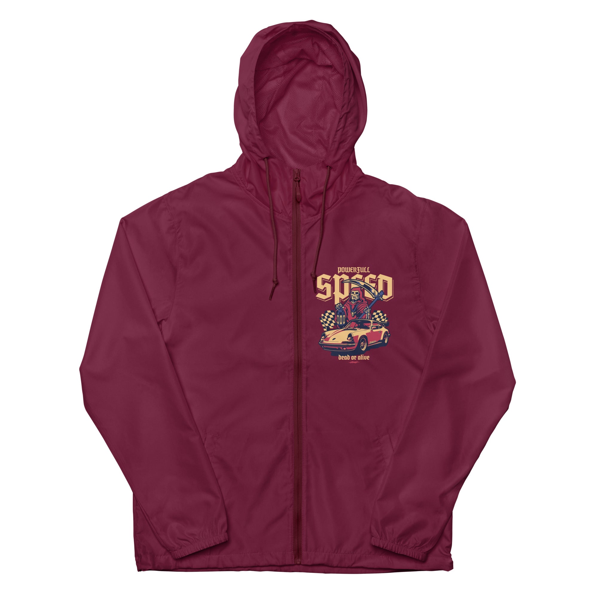 SORTYGO - Powerful Speed Men Zip Up Windbreaker in