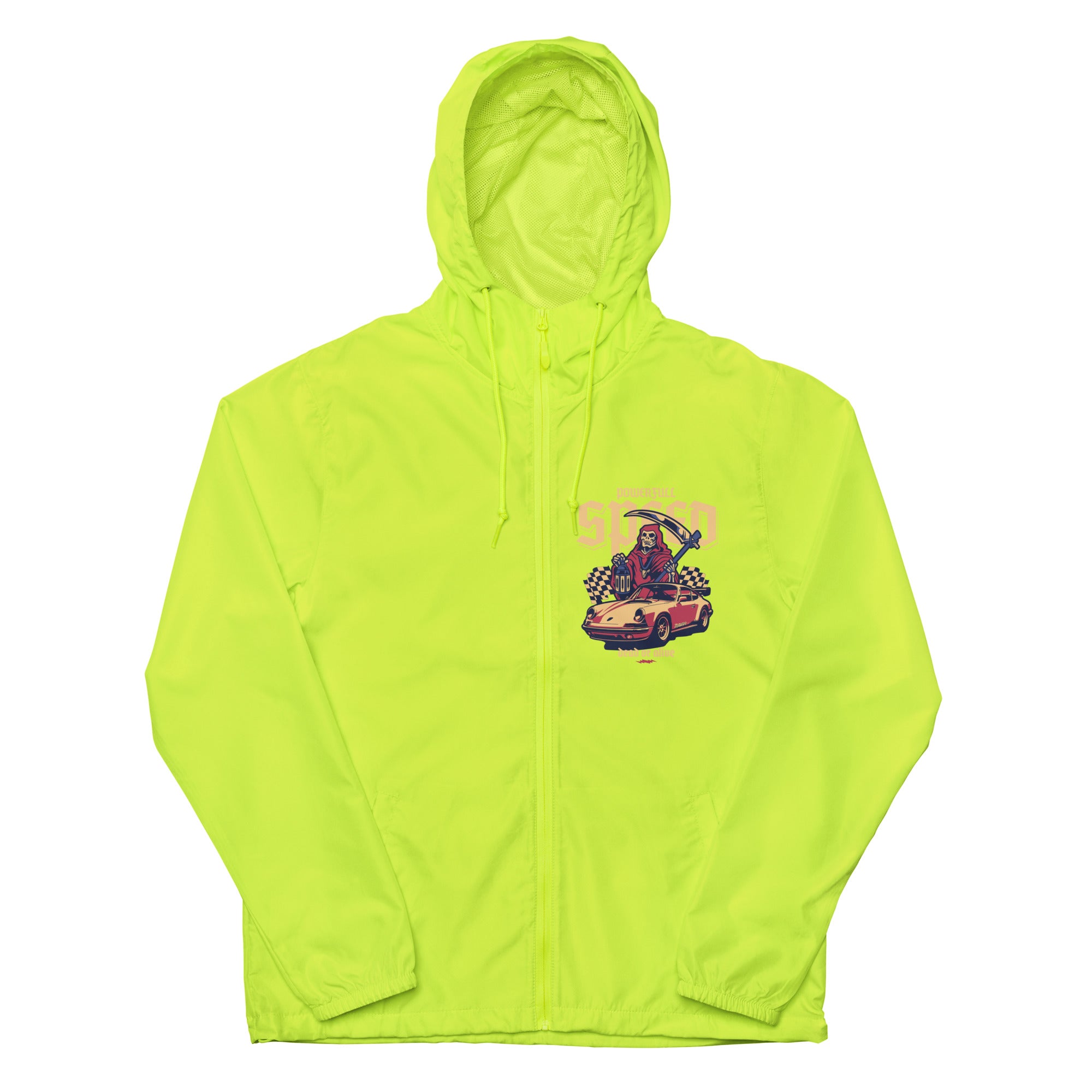 SORTYGO - Powerful Speed Men Zip Up Windbreaker in