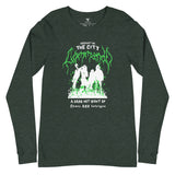 SORTYGO - On the City Men Long Sleeve T-Shirt in Heather Forest