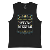SORTYGO - Viva Mexico Men Jersey Muscle Tank in Black