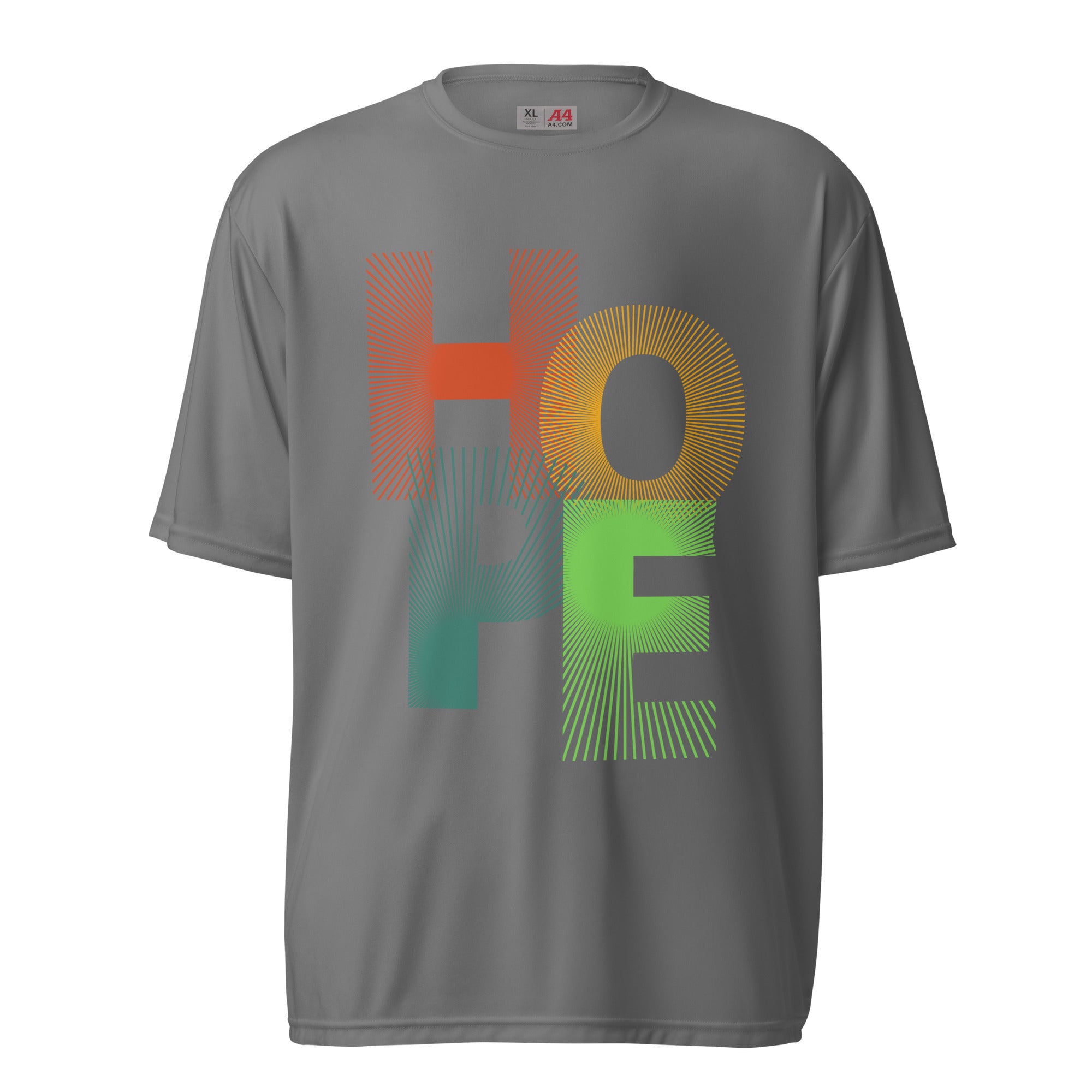 SORTYGO - Hope Men Performance T-Shirt in Graphite