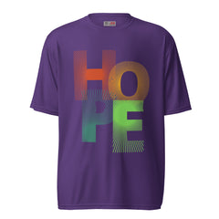 SORTYGO - Hope Men Performance T-Shirt in Purple