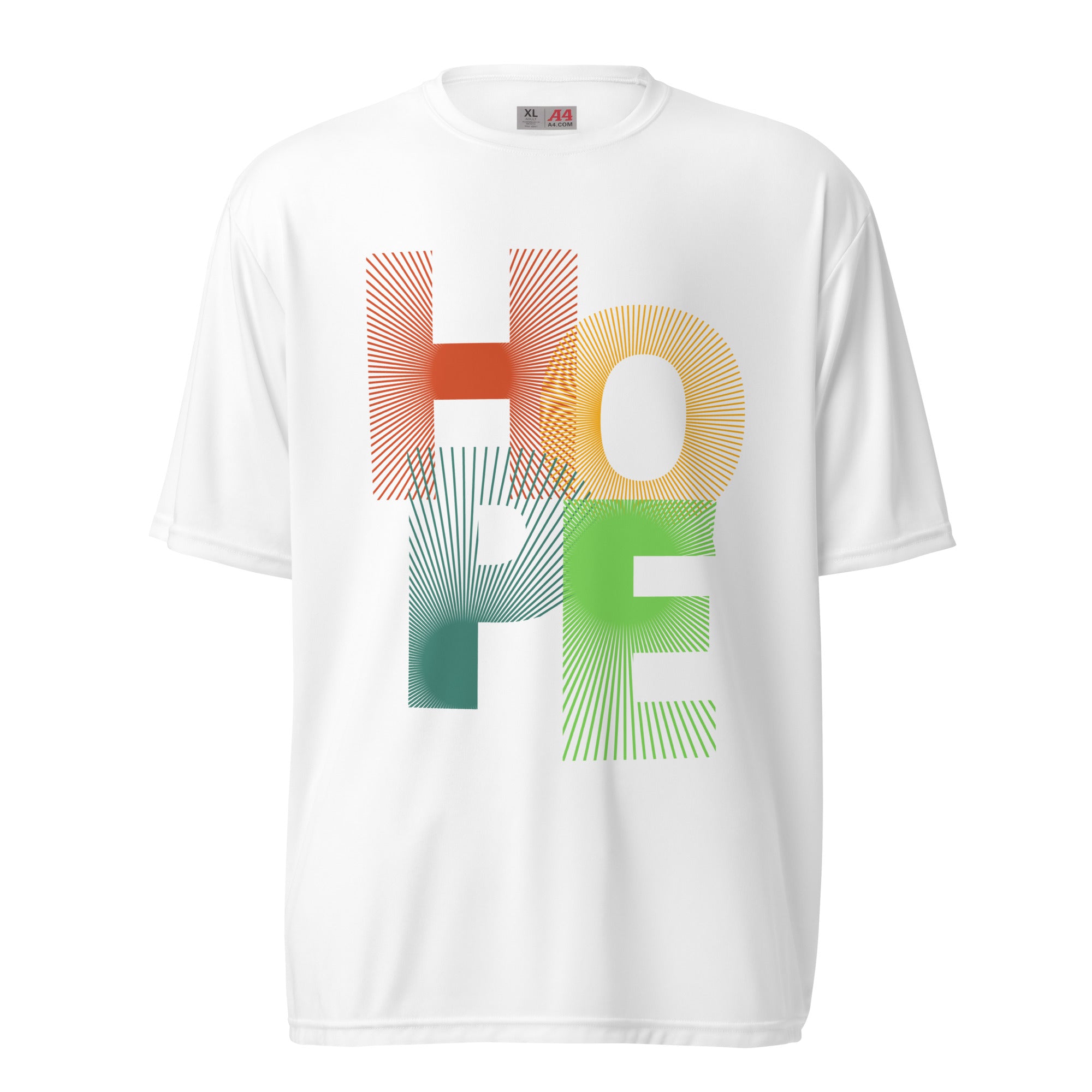 SORTYGO - Hope Men Performance T-Shirt in White