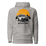 SORTYGO - Adventure Men Premium Pullover Hoodie in Carbon Grey