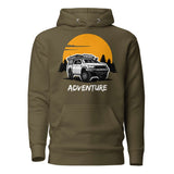 SORTYGO - Adventure Men Premium Pullover Hoodie in Military Green