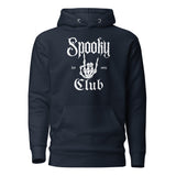 SORTYGO - Spooky Club Men Premium Pullover Hoodie in Navy Blazer