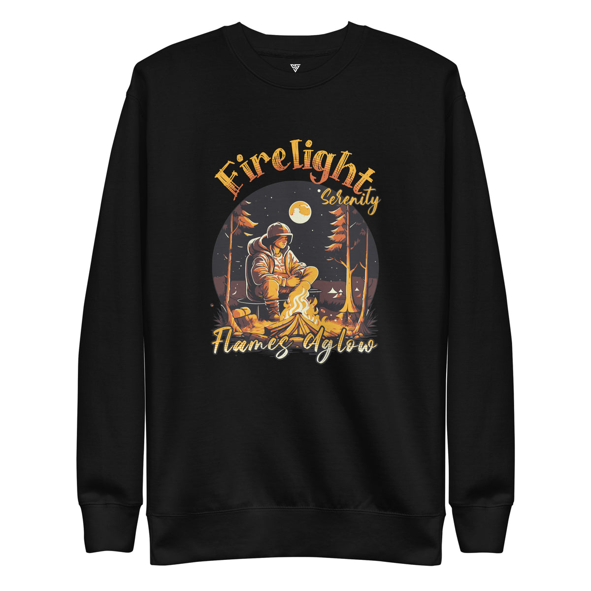 SORTYGO - Firelight Women Premium Sweatshirt in Black
