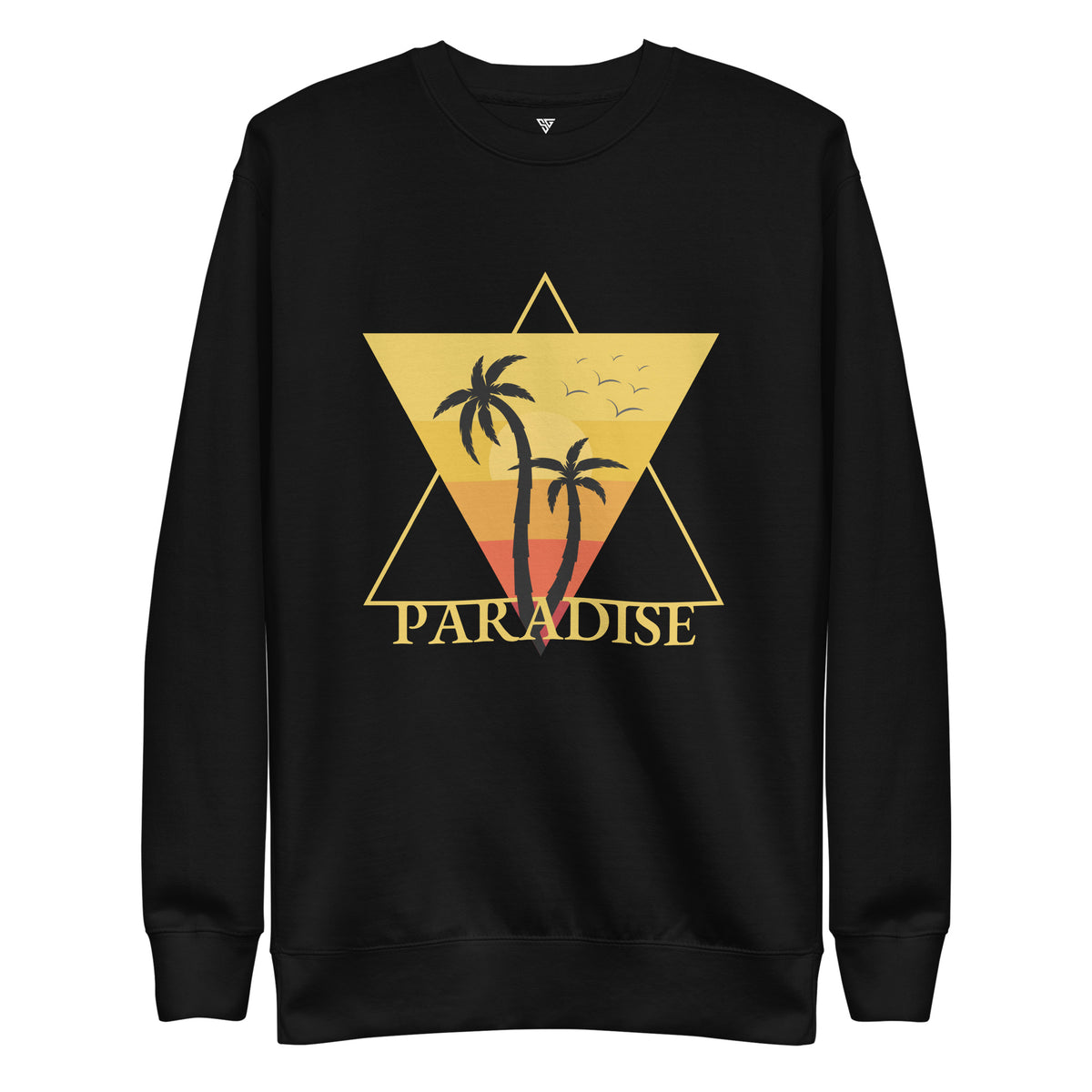 SORTYGO - Paradise Women Premium Sweatshirt in Black