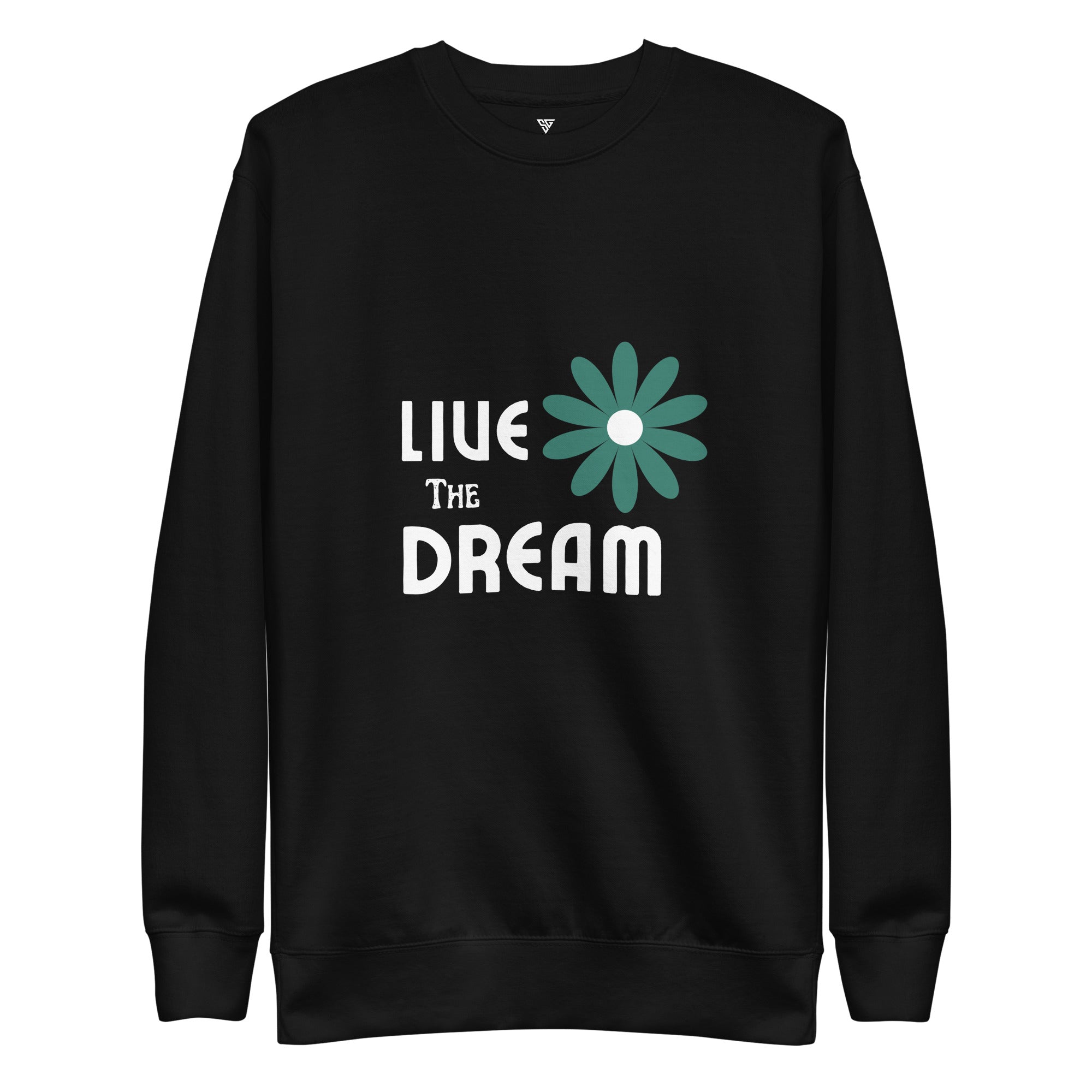 SORTYGO - Live The Dream Women Premium Sweatshirt in Black