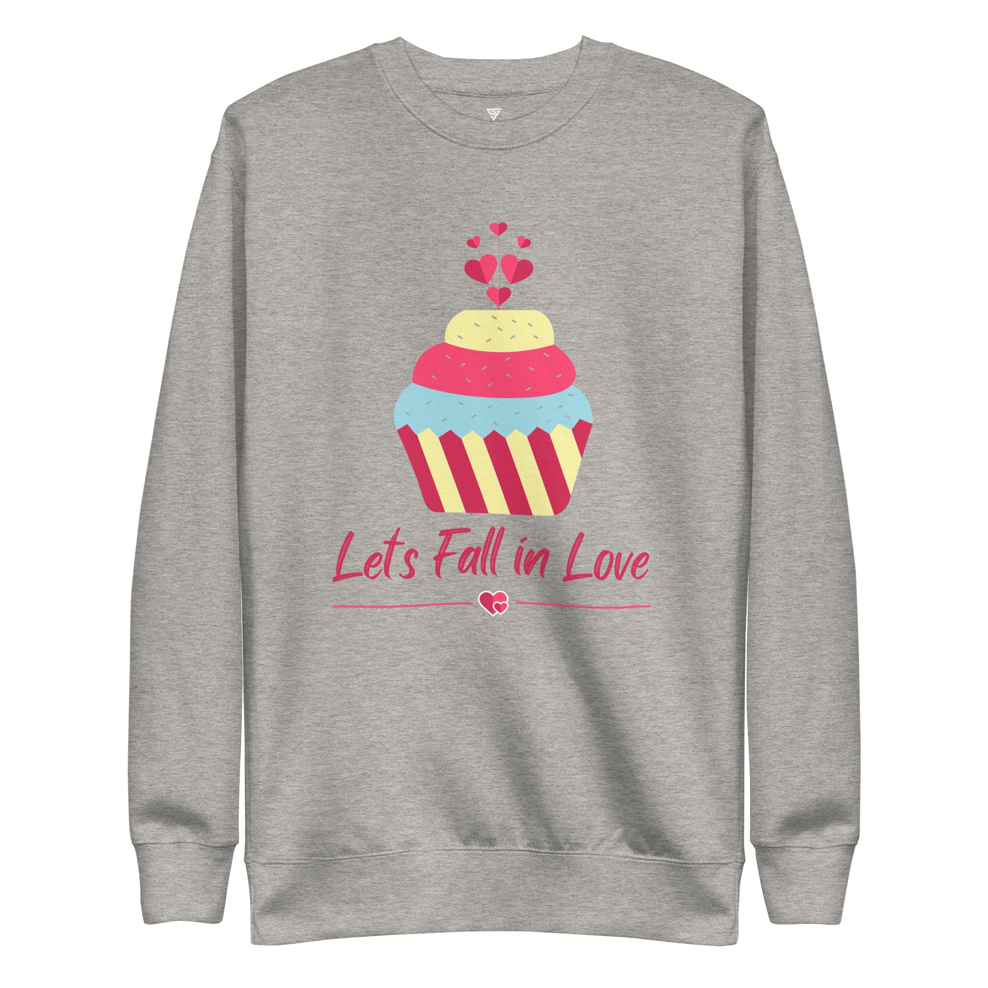 SORTYGO - In Love Women Premium Sweatshirt in Carbon Grey