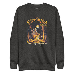 SORTYGO - Firelight Women Premium Sweatshirt in Charcoal Heather