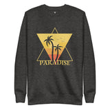 SORTYGO - Paradise Women Premium Sweatshirt in Charcoal Heather