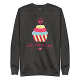 SORTYGO - In Love Women Premium Sweatshirt in Charcoal Heather