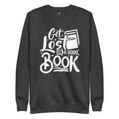 SORTYGO - Good Book Women Premium Sweatshirt in Charcoal Heather
