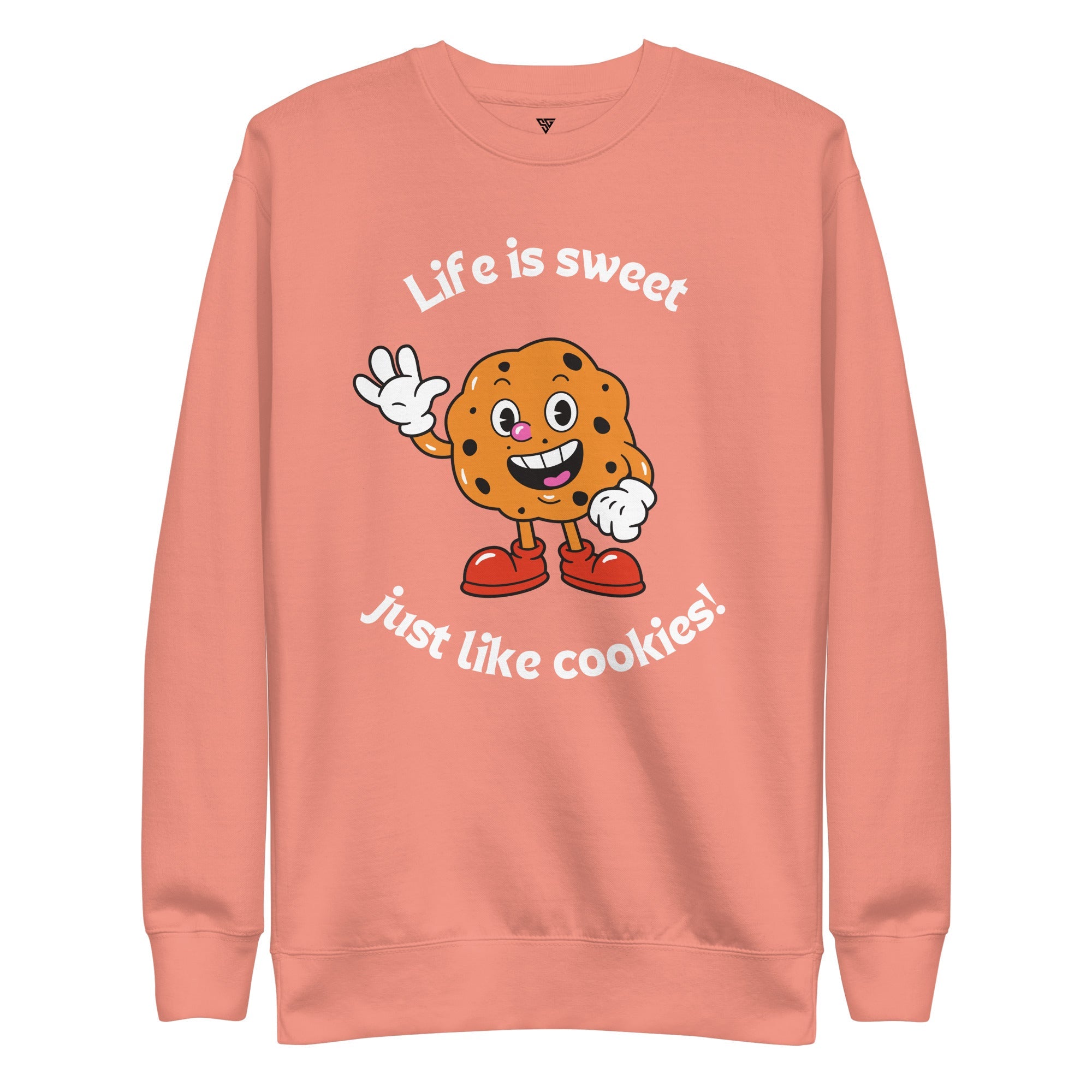 SORTYGO - Cookies Women Premium Sweatshirt in Dusty Rose