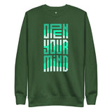 SORTYGO - Open Your Mind Women Premium Sweatshirt in Forest Green