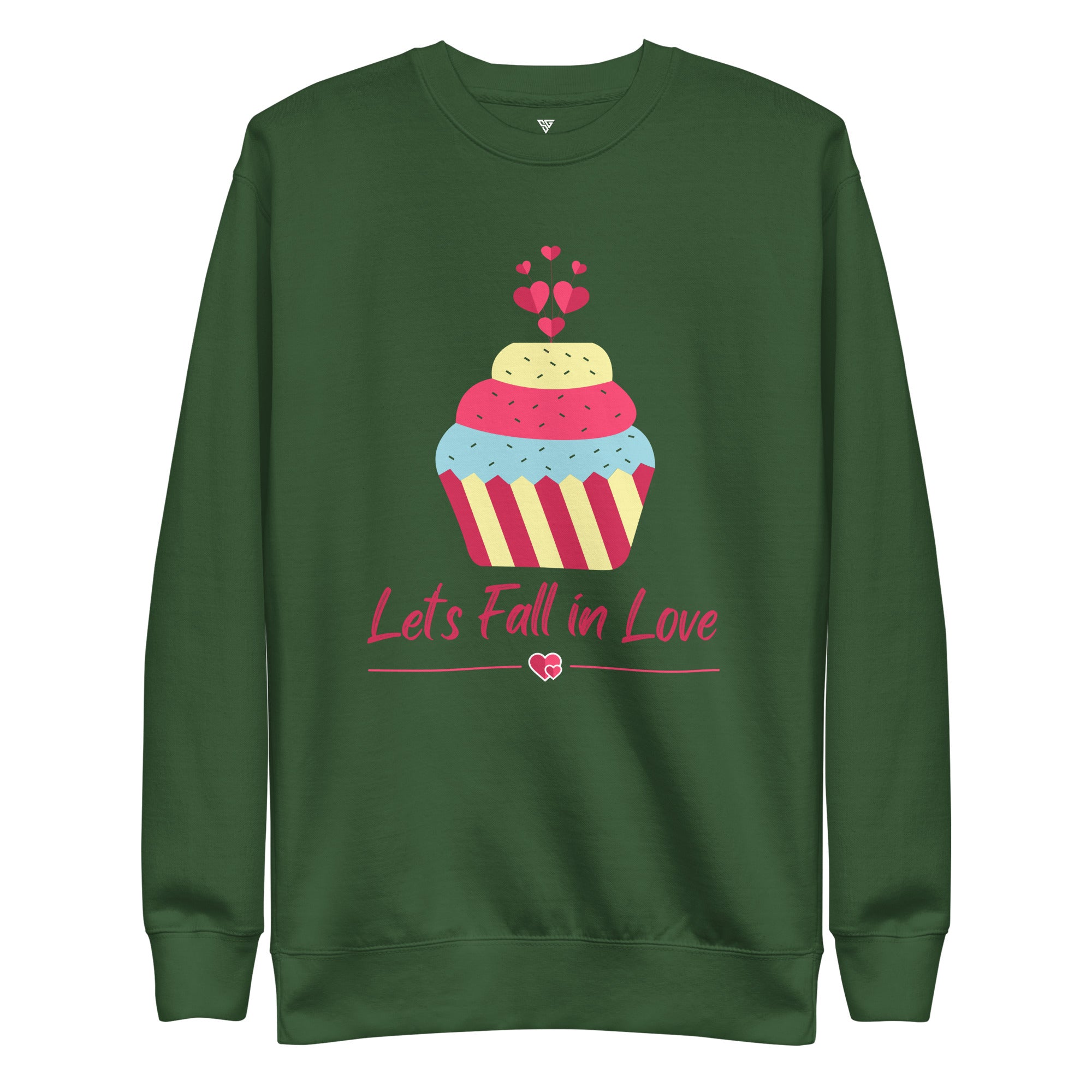 SORTYGO - In Love Women Premium Sweatshirt in Forest Green
