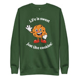SORTYGO - Cookies Women Premium Sweatshirt in Forest Green