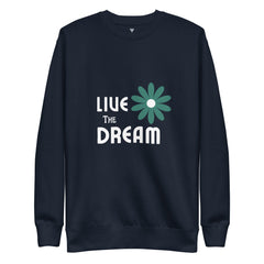 SORTYGO - Live The Dream Women Premium Sweatshirt in Navy Blazer
