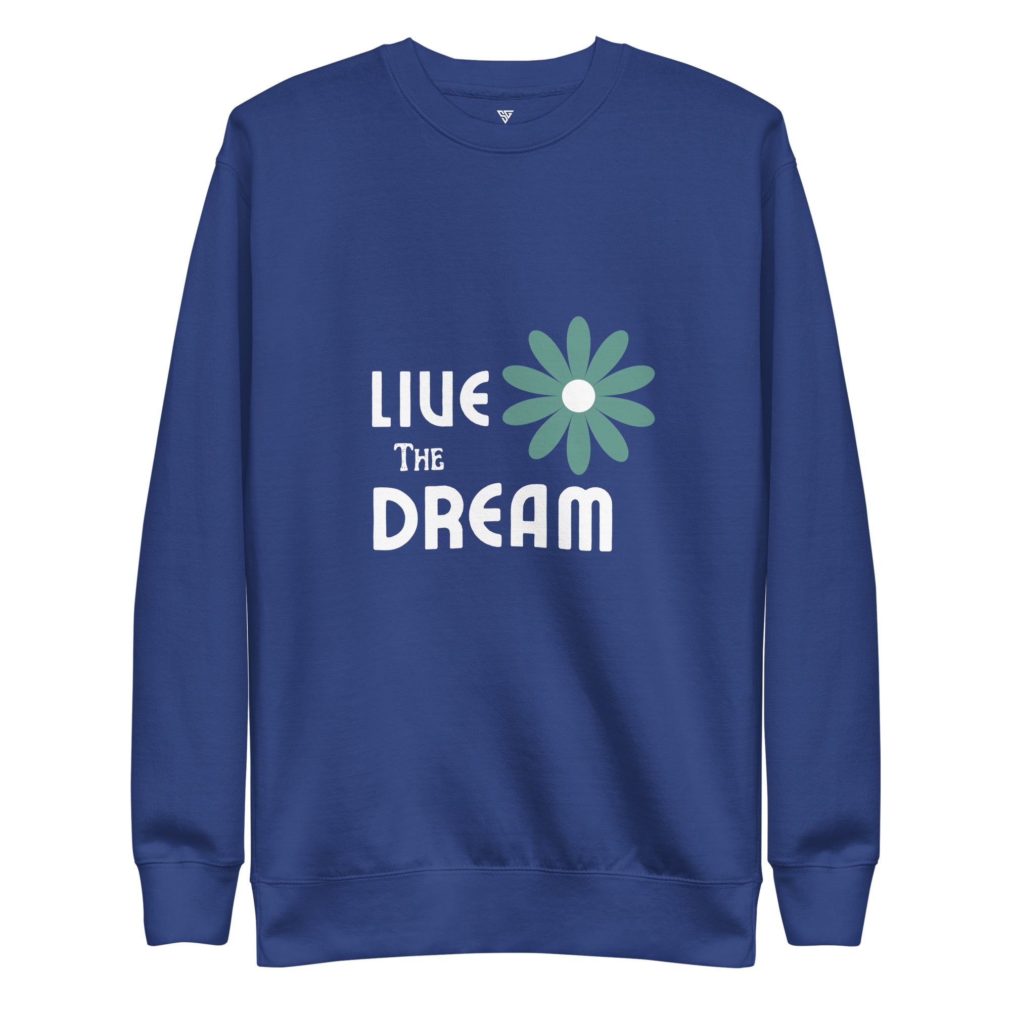 SORTYGO - Live The Dream Women Premium Sweatshirt in Team Royal