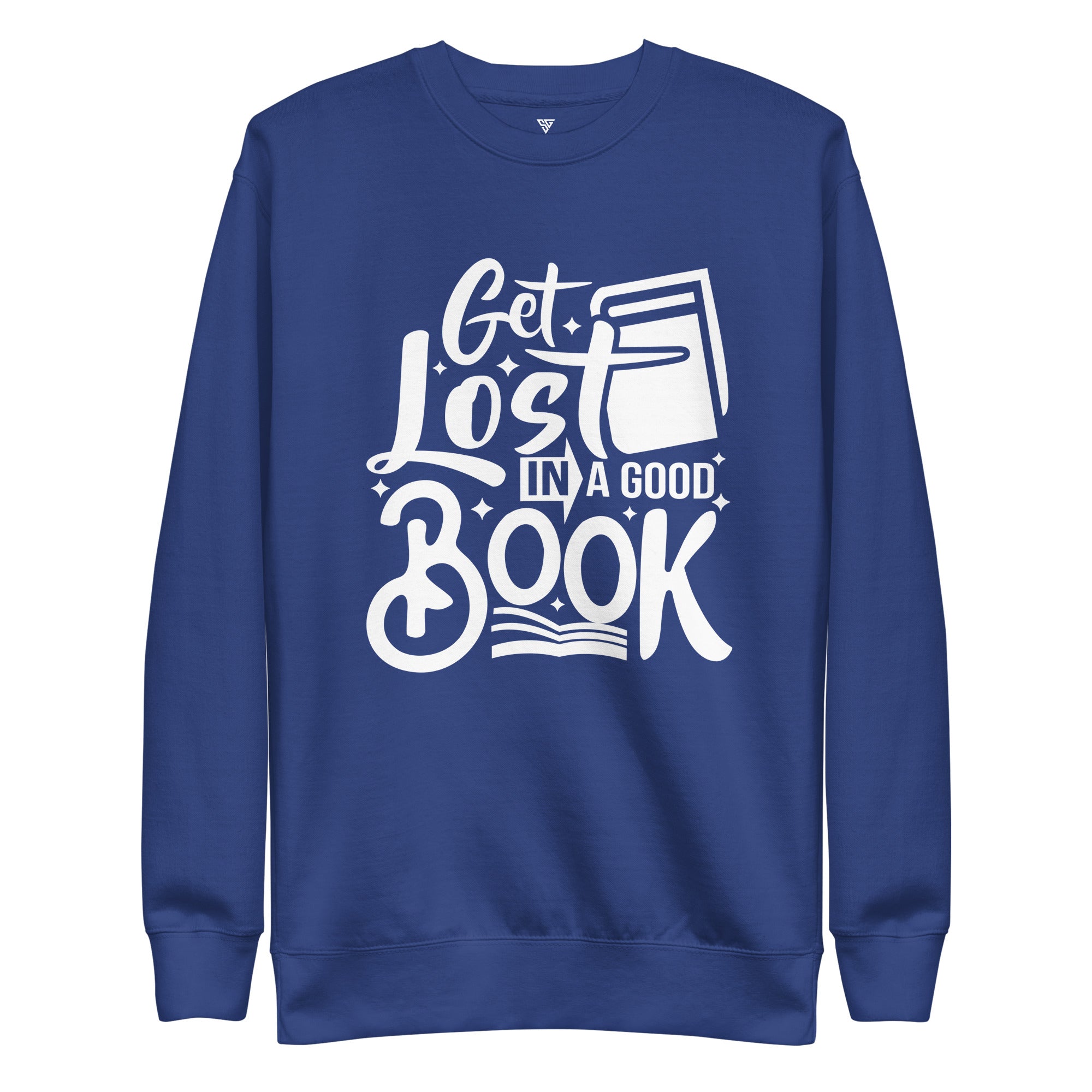 SORTYGO - Good Book Women Premium Sweatshirt in Team Royal