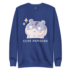 SORTYGO - Cute Hamster Women Premium Sweatshirt in Team Royal