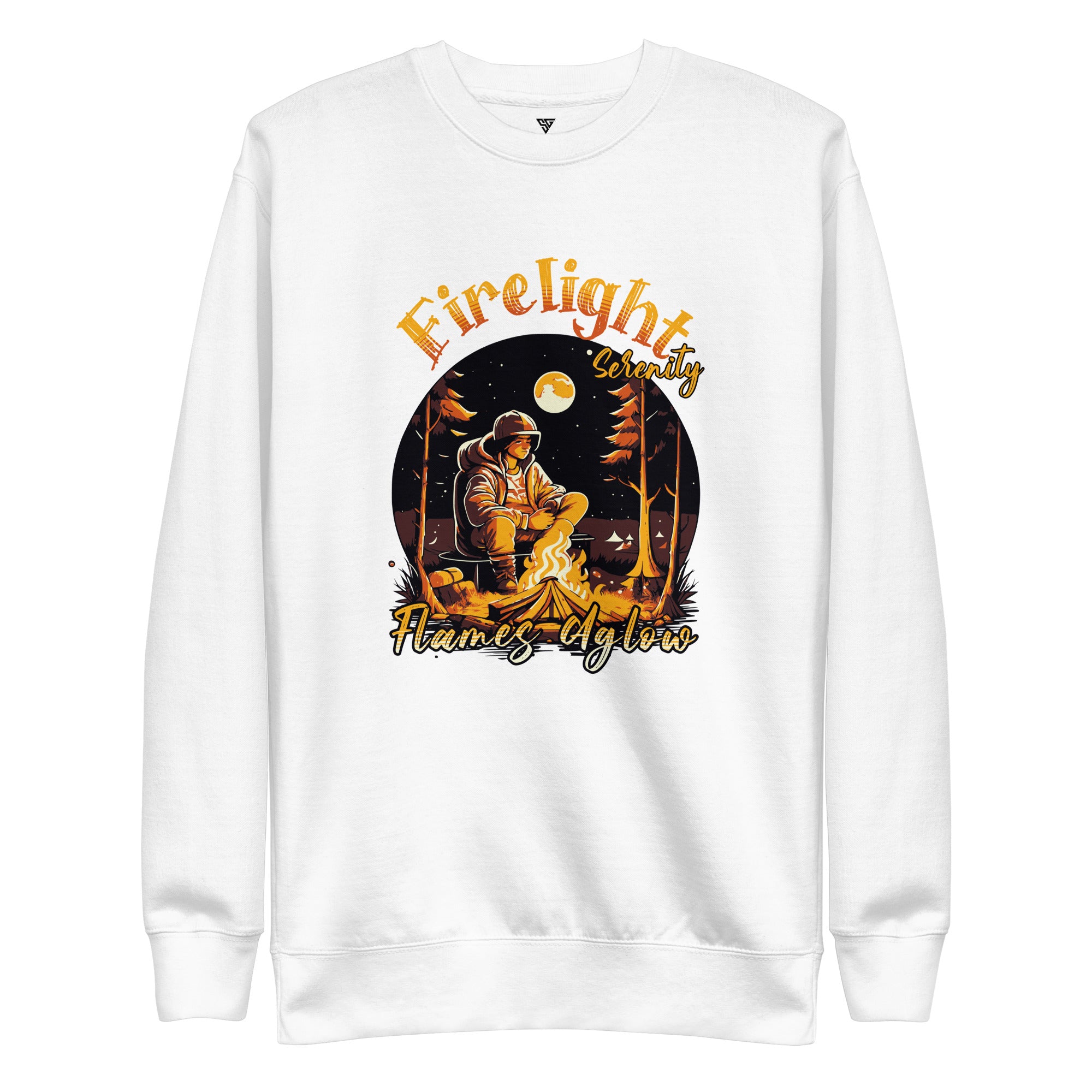 SORTYGO - Firelight Women Premium Sweatshirt in White